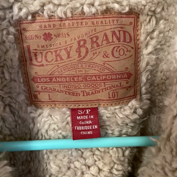 Lucky Brand Lined Jean Jacket - Picture 2 of 3